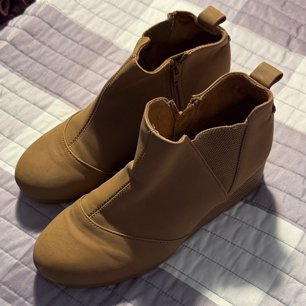 Tan Ankle Boots